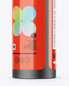 Matte Cosmetic Bottle with Pump Mockup