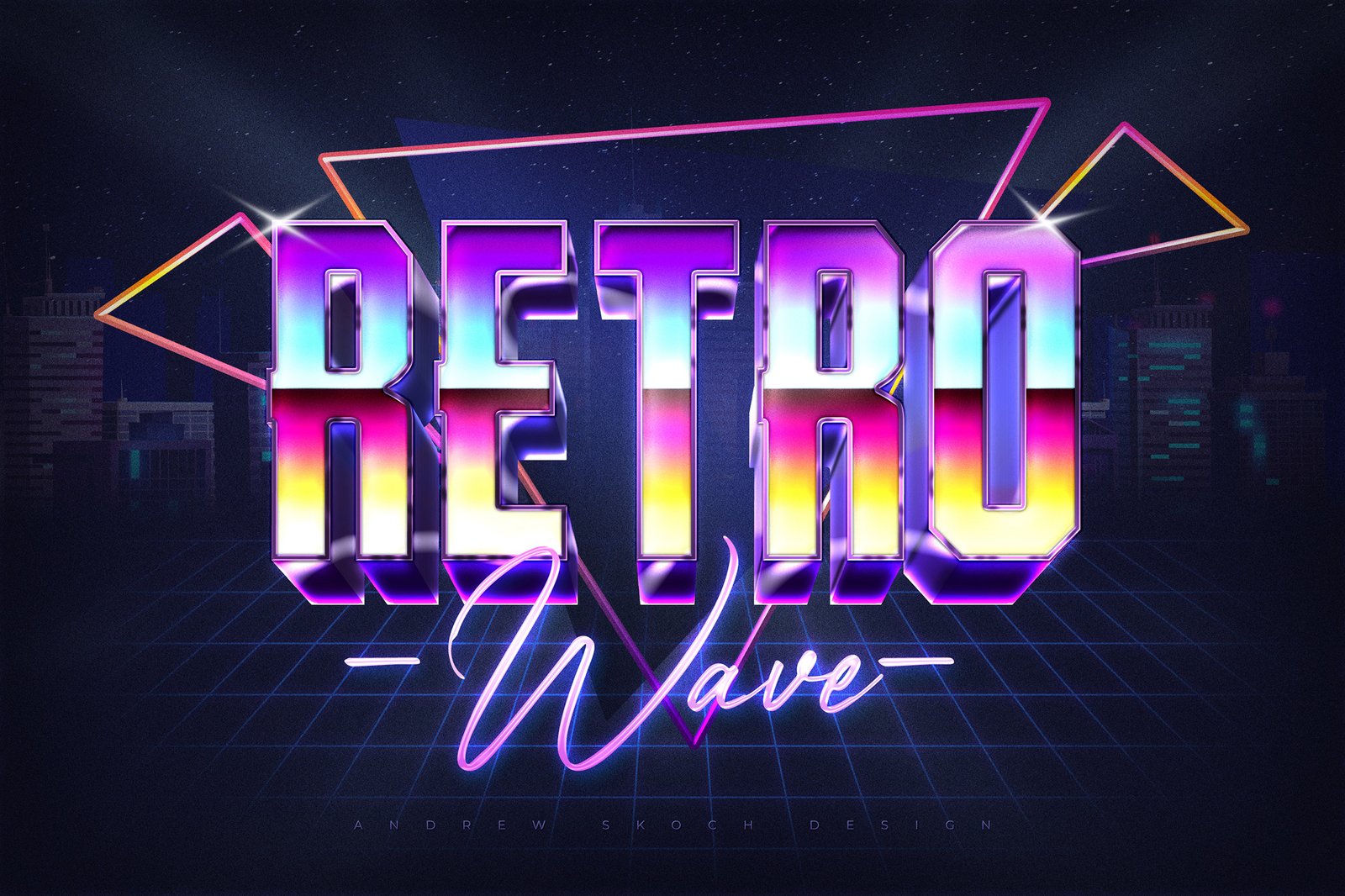 80s Text Effects