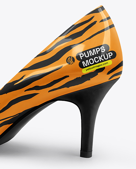 Pair of Pumps Mockup