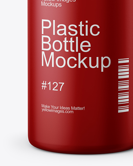 Plastic Bottle Mockup