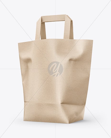 Kraft Paper Bag Mockup