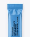 Matte Stick Sachet Mockup