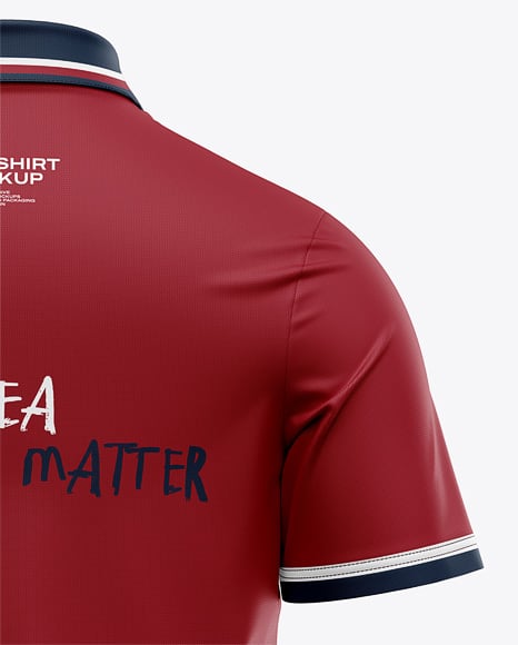 Men's Polo Shirt Mockup