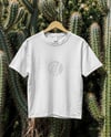 T-Shirt with Hanger on Cactus Background Mockup