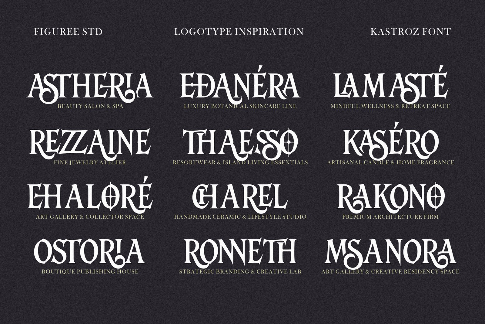 Kastroz – Luxury Vintage Serif Font