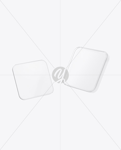 Frosted Glass Icons Mockup