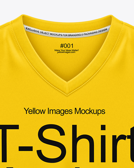 T-Shirt Mockup - Front View