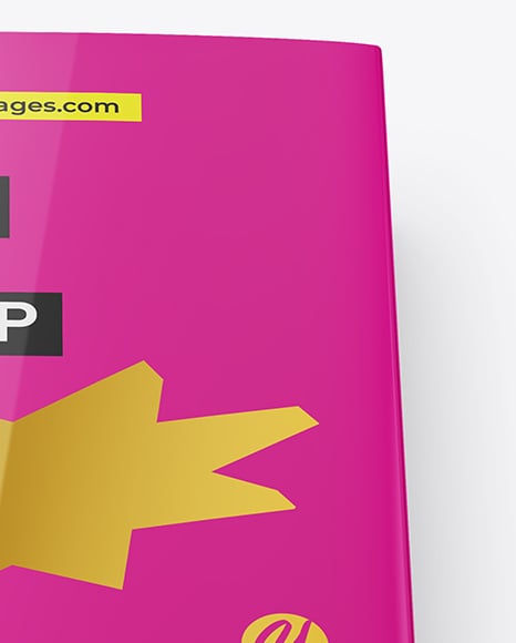 Glossy Sleeve Paper Box Mockup