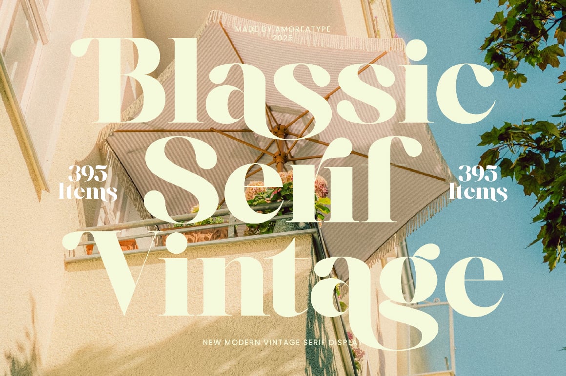 Blassic Modern Vintage Serif