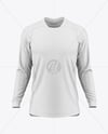 Long Sleeve Soccer Jersey Mockup - Front View
