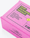 Kraft Paper Box with Soap Bar Mockup