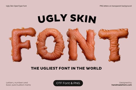 Ugly Skin Font