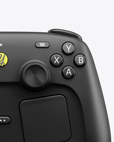 Steam Controller Mockup - Front View