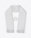 Fan Scarf Mockup - Top View
