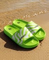 Slide Sandals on the Beach Mockup