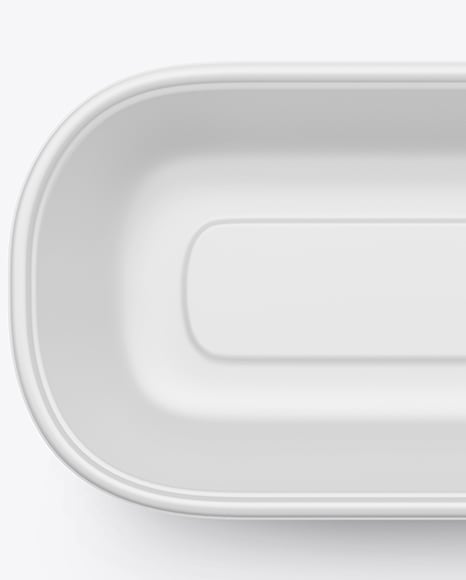 Matte Plastic Container in Paper Sleeve Mockup