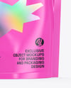Glossy Stand-Up Pouch Mockup