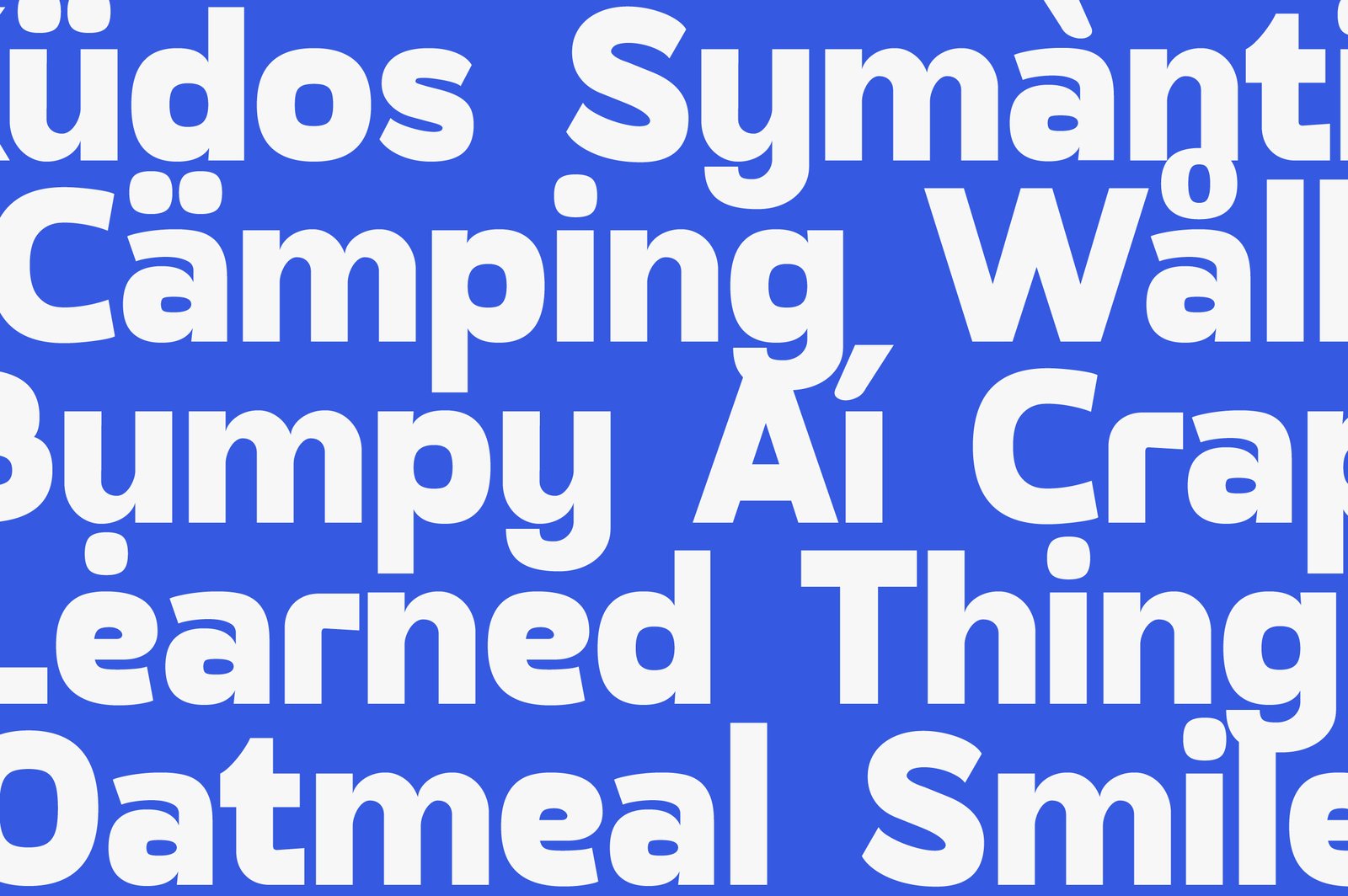 Megazine Poster Font