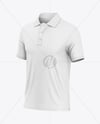 Men's Polo Shirt Mockup - Half Side View