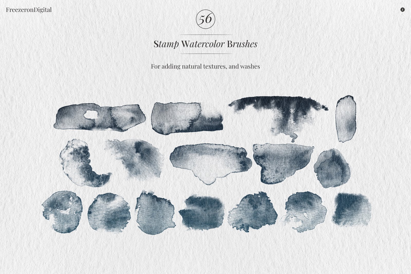 True Watercolor Procreate Brushes