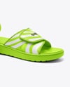Pair of Velcro Slide Sandals Mockup