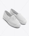 Pair of Women's Espadrilles Mockup