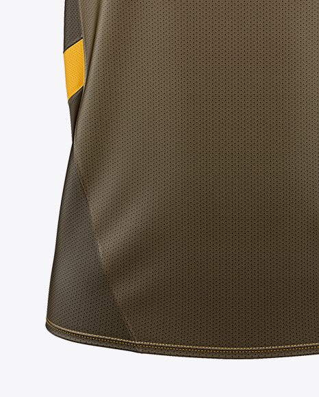 Round Collar Soccer Jersey Mockup