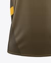 Round Collar Soccer Jersey Mockup