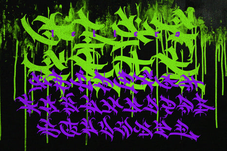 Gothic vector letters - 030