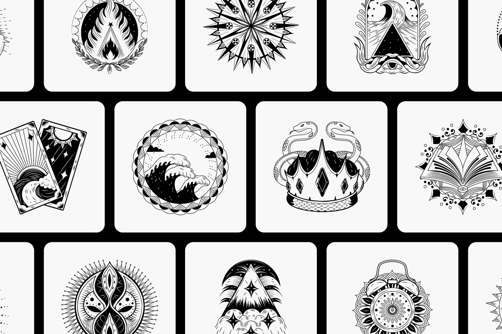 Magical Illustrations Set