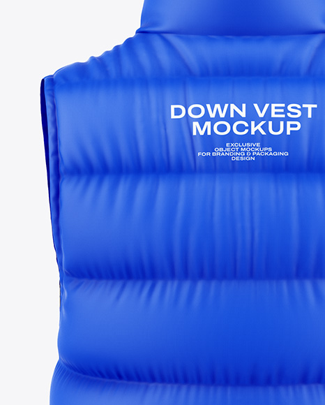 Down Vest Mockup