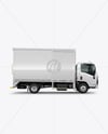 Box Truck Mockup - Side View