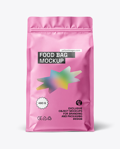 Food Bag Mockup