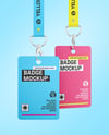 Two ID Cards Mockup