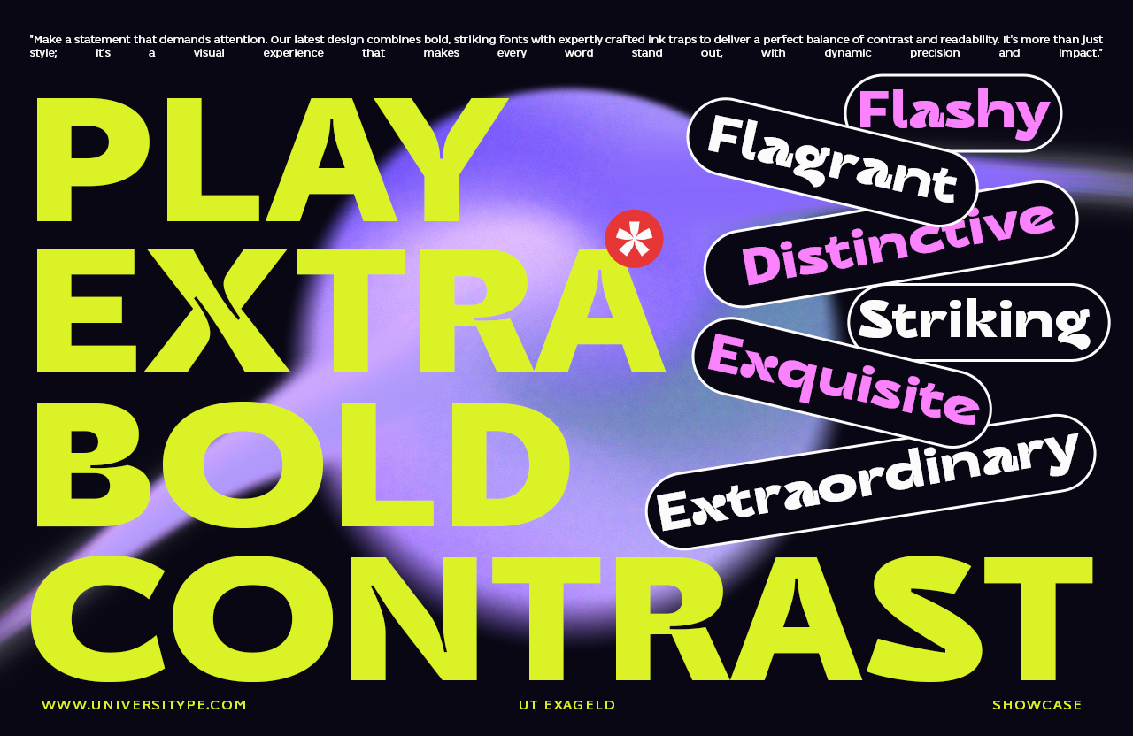 UT Exageld - A Sexy Bold Sans