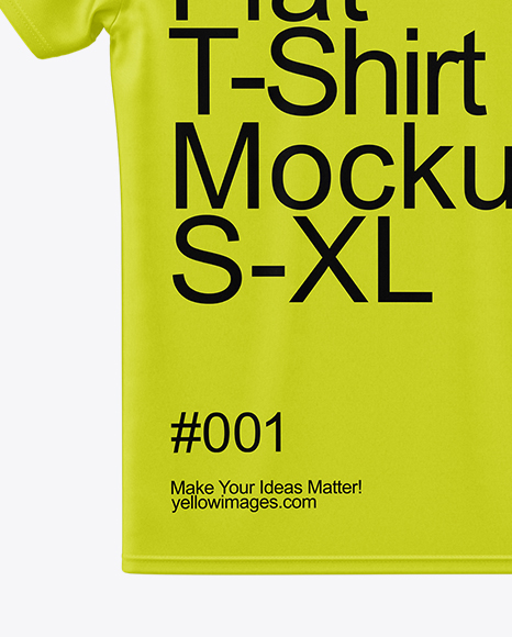 Crew Neck T-Shirt Mockup