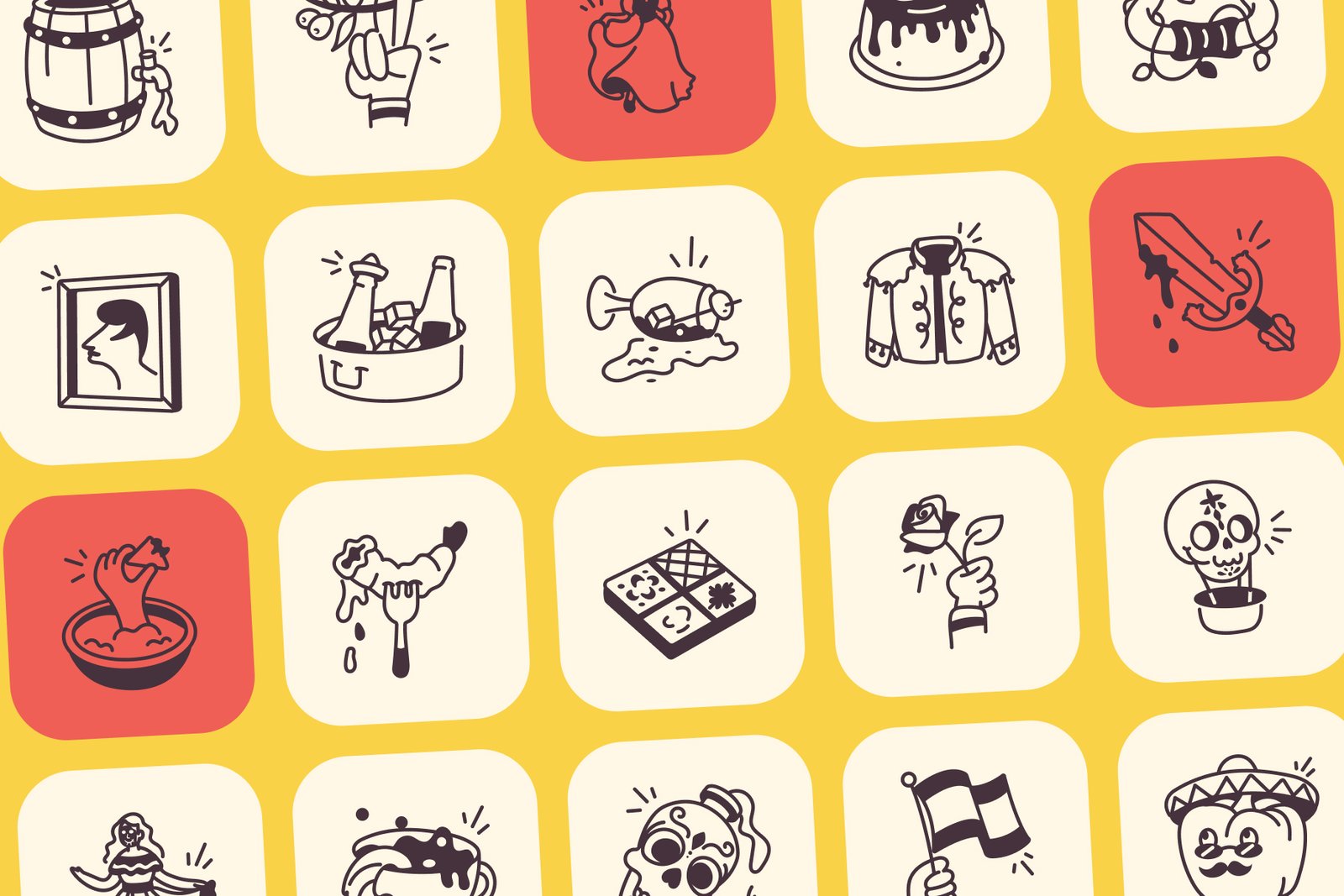Spanish Doodles Icon