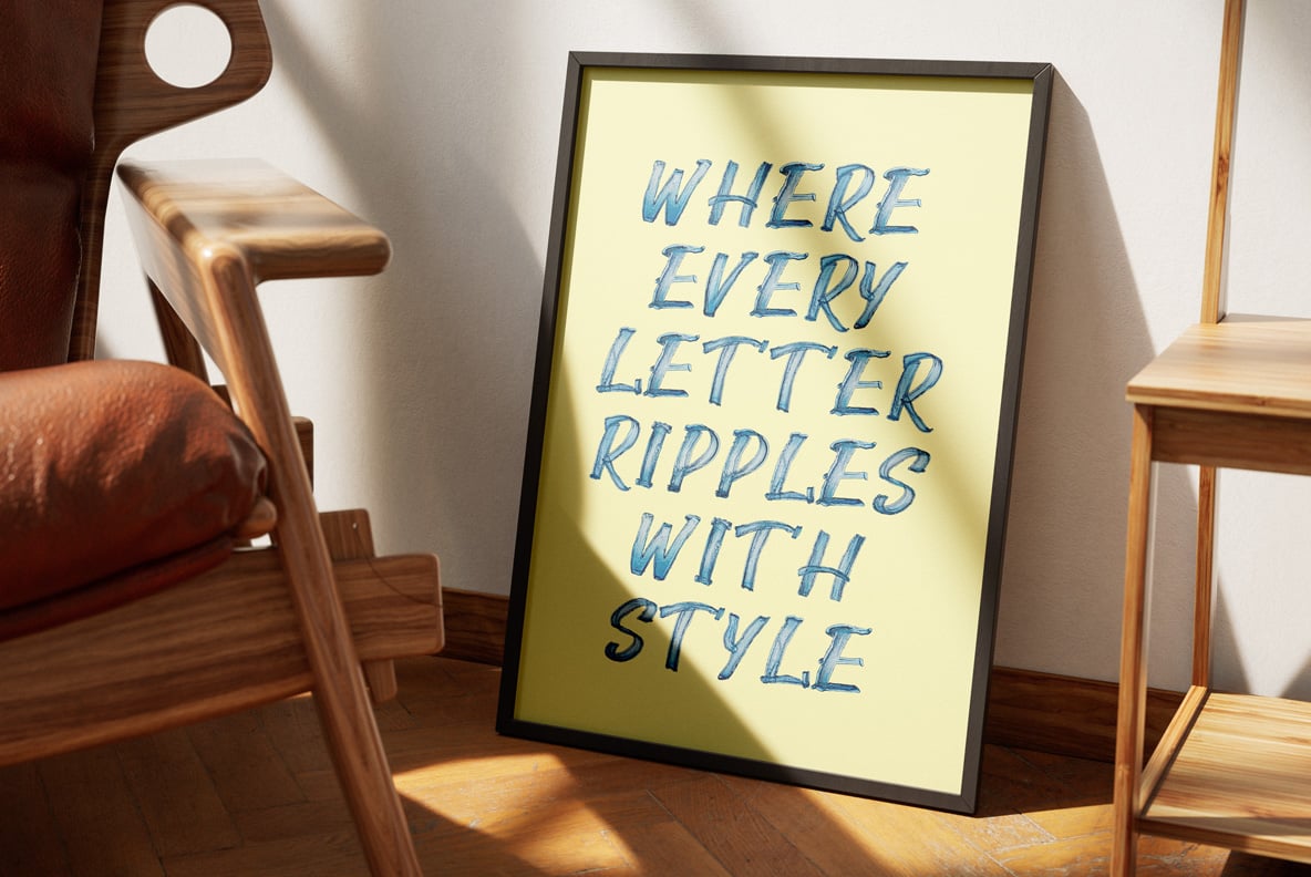 Dripline Font