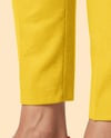 Pair of Leather Loafers on Woman's Legs Mockup