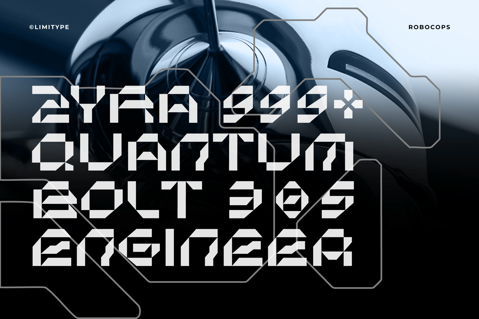 Robocops - Futuristic Font