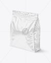 Glossy Food Bag Mockup