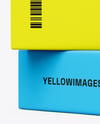 Two Slide Boxes Mockup