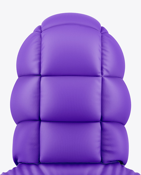 Hooded Down Vest Mockup