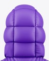 Hooded Down Vest Mockup