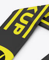 Fan Scarf Mockup - Half Side View