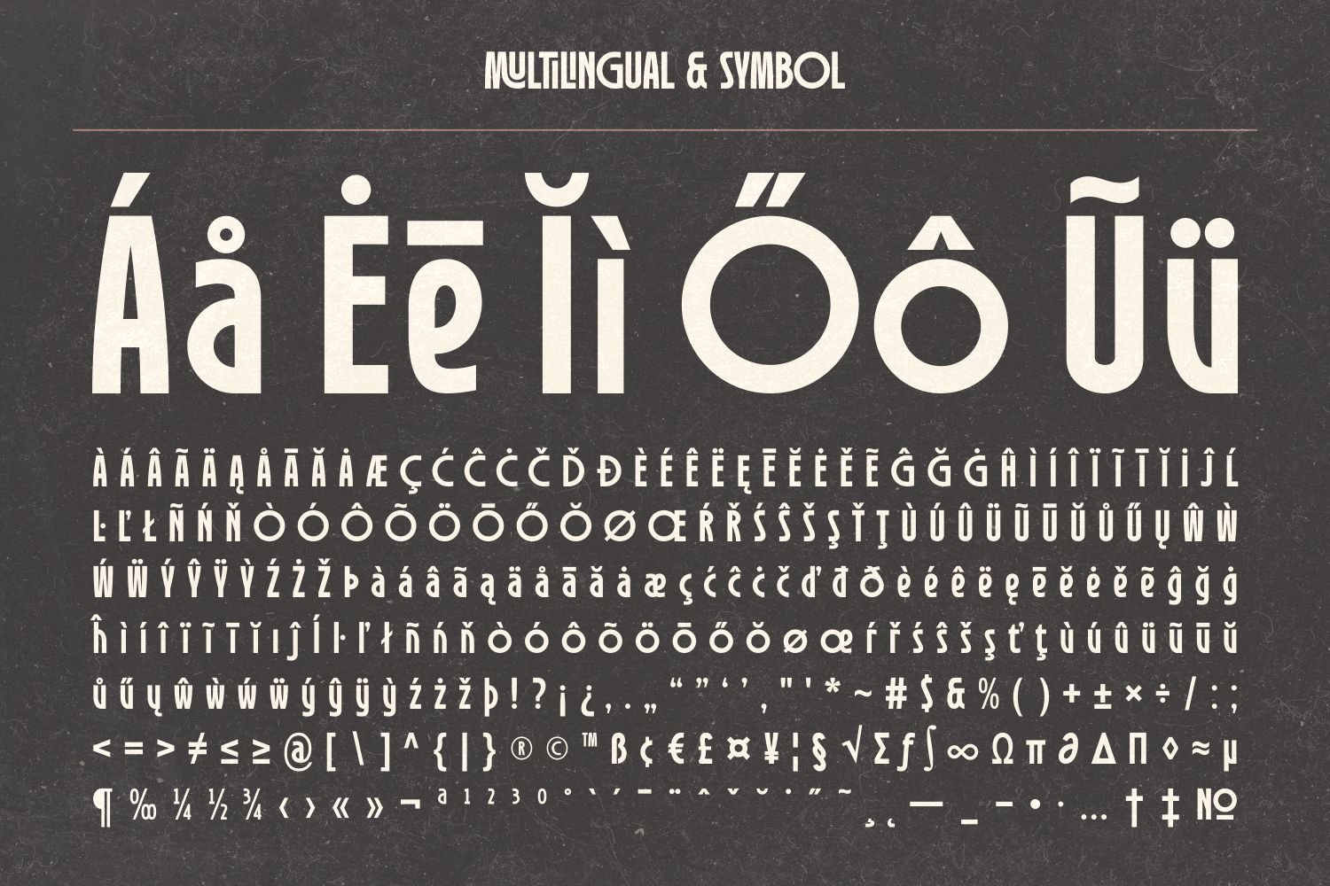Robinco - Modern Ligature Art Deco Style Font