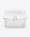 Paper Box in Glossy Sleeve Mockup