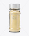 Spice Glass Jar with Garlic Powder Mockup