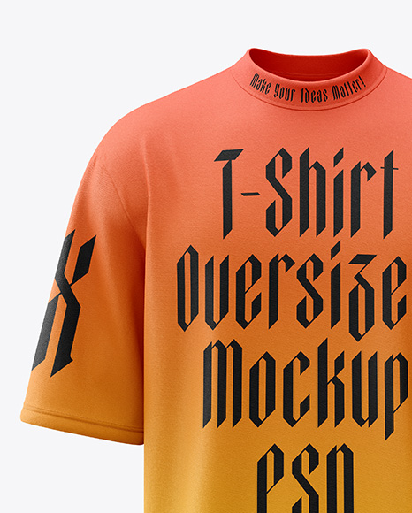 Oversize T-Shirt Mockup