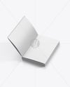 Opened Hardcover Book Mockup